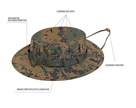 Amazon | (ロスコ)Rothco 米軍 ブーニーハット Boonie Hat ACU